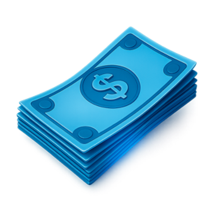 Received +10 points for deposits over $103